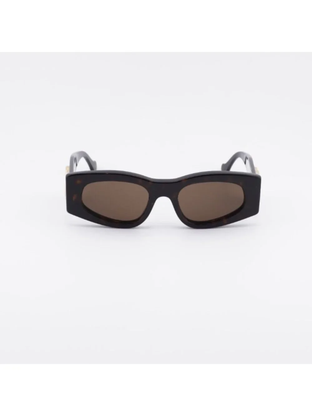 Gucci GG1754S 002 Sunglasses Havana Square Frame, Brown Lenses
